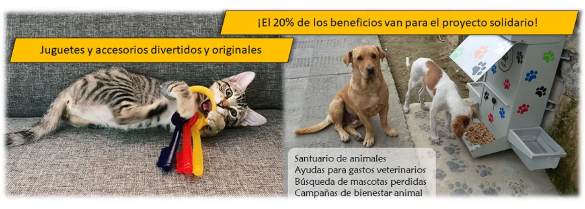 Proyecto solidario de Juguetes Para Mis Mascotas