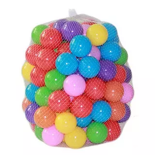 Pack de 100 pelotas de plástico, juguete piscinas de bolas de para hurones