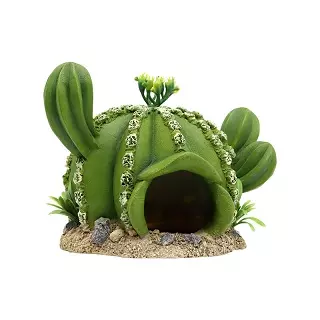 Cactus Cartoons para terrarios, juguete decoración del terrario de para lagartos