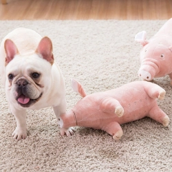 Muñeco de cerdo para perros Oinky