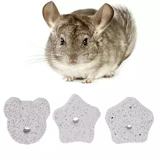 Piedra de minerales nutritiva para roedores y conejos, juguete roer de para roedores